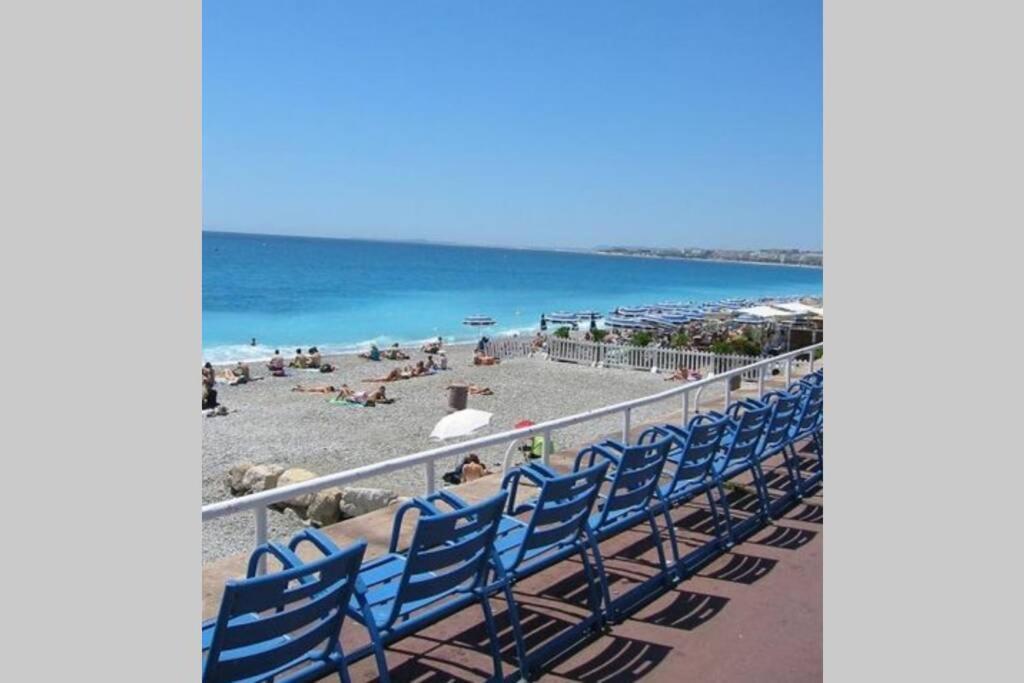 Studio Climatise, 50 M De La Prom, Wifi نيس المظهر الخارجي الصورة