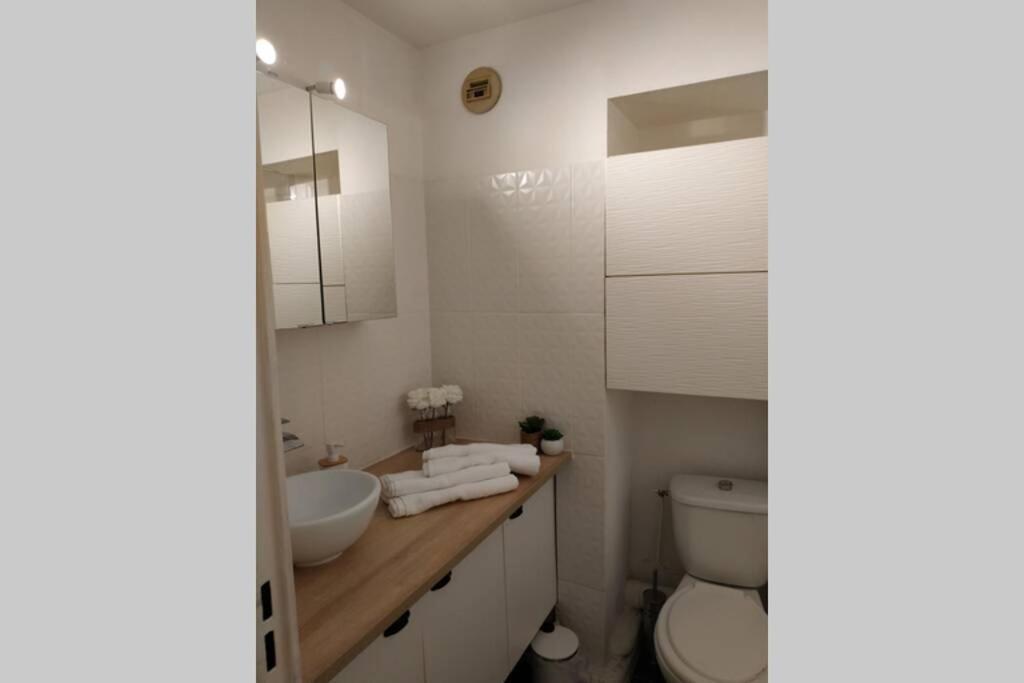 Studio Climatise, 50 M De La Prom, Wifi نيس المظهر الخارجي الصورة
